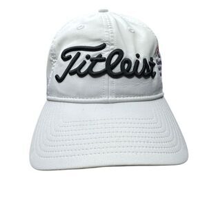 Titleist Golf White Adjustable Hat Adult
